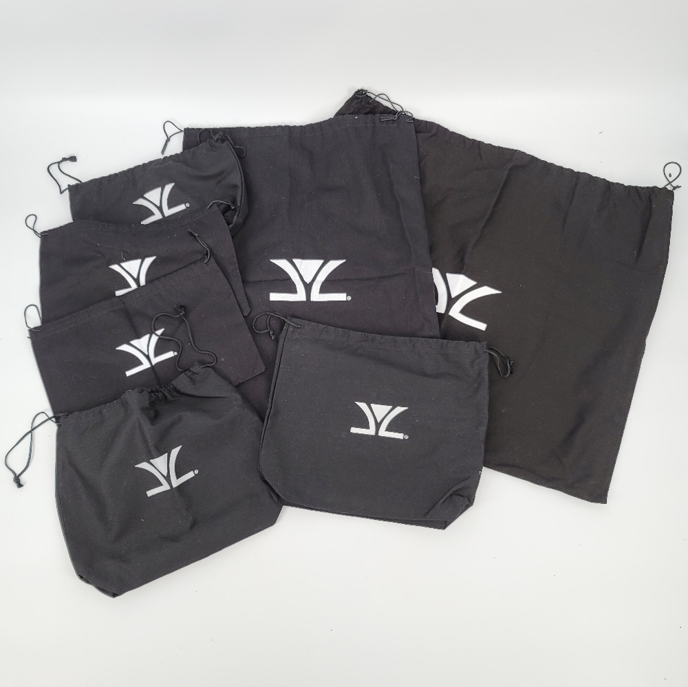 LeVian Lot of 7 Assorted Black Dustbags